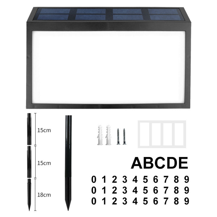 6000K-Floor Plug Doorplate Light 