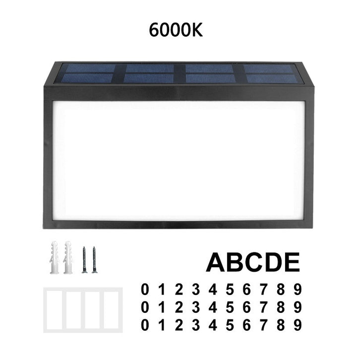 6000K-solar garden light 