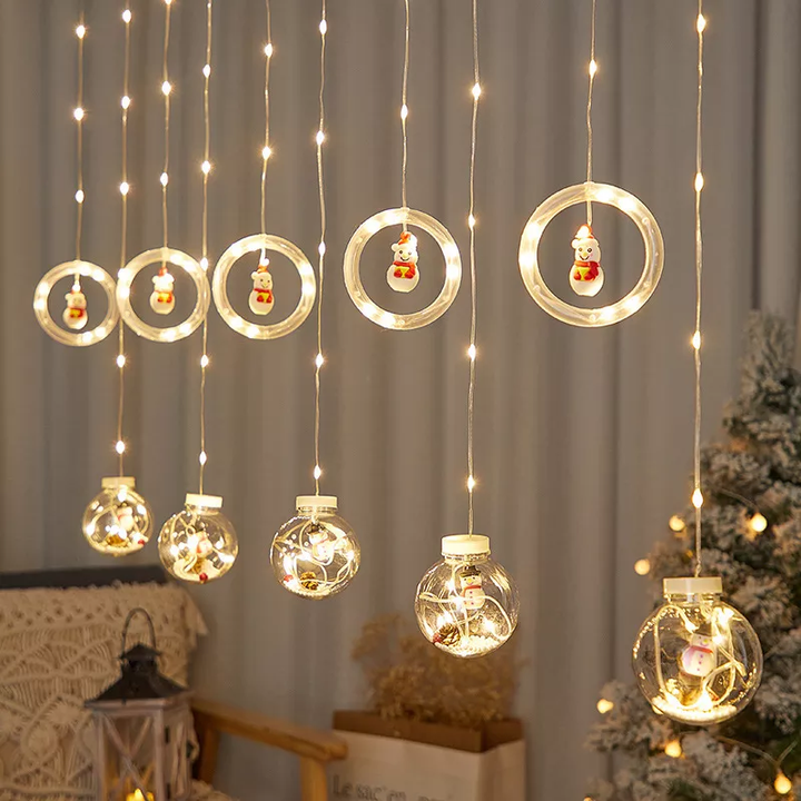 Christmas snowman String Light