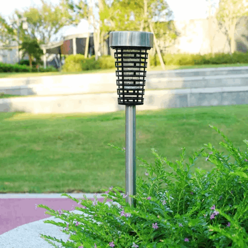 Display solar mosquito killer lamp