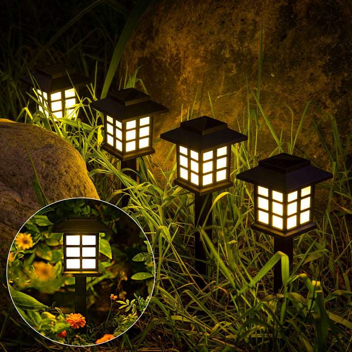 Papapick - Papapick™丨Charming House-looking Solar Pathway Lights （2-Packs）