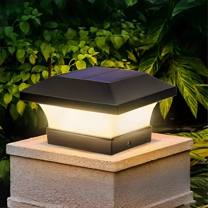 Solar Post Cap Light