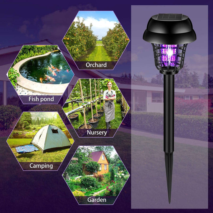 Solar waterproof mosquito killer lamp usage scenarios