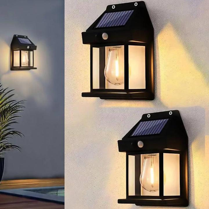 Papapick - Papapick™ Solar Outdoor Wall Lantern