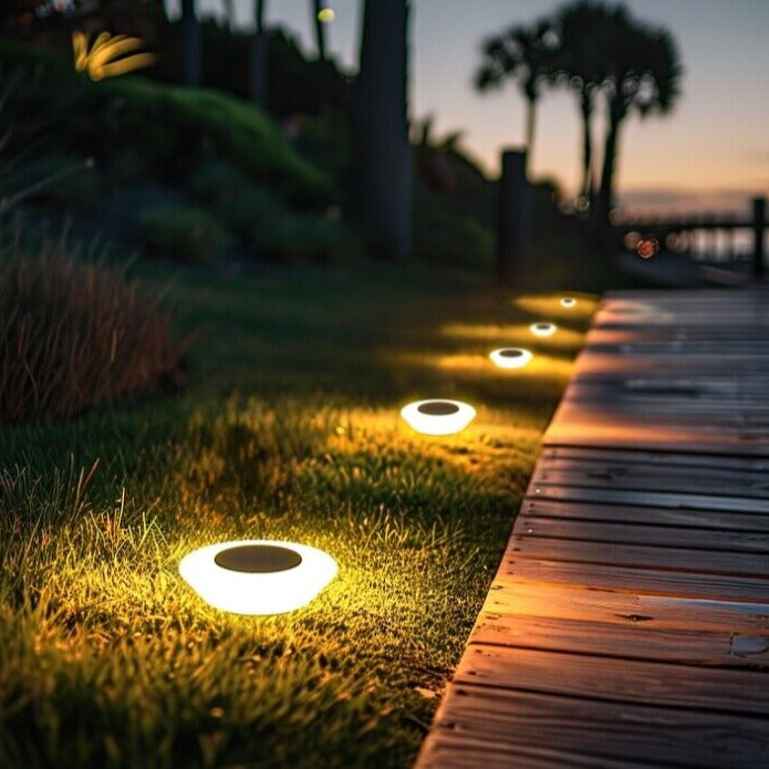 solar ground lights outdoor Lawn Landscape